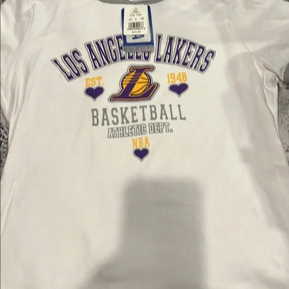 Women’s LA Lakers Short Sleeve Shirt - Picture 7 of 9